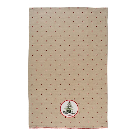 DII® Assorted Noel Embellished Dishtowel Set
